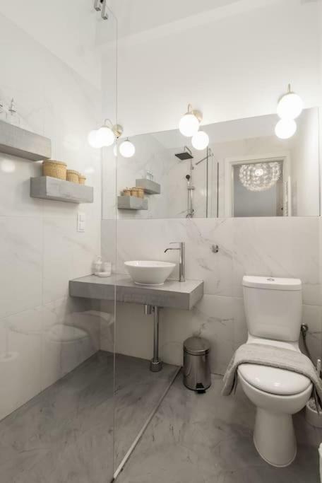 Roman Market- Upper Aristotelous Sq Luxury Apartment Szaloniki Kültér fotó